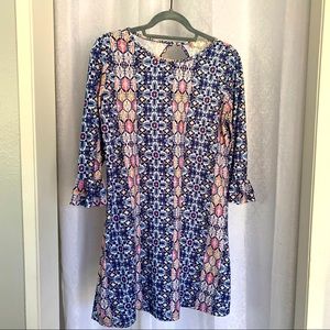 PINK ROSE Lightweight Dress Sz: L